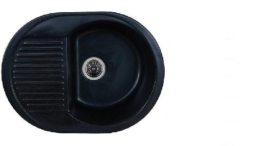 Мойка гранитная 650*470 черная