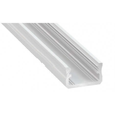 Профіль алю для л-ти LED L=4150 накл 9.3*16 БІЛИЙ Grass Hopper