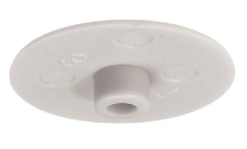 Заглушка стяжки MINIFIX D15мм біла D17мм 262.24.751