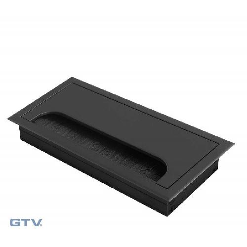 Заглушка під кабель GTV MERIDA 80*160 чорна