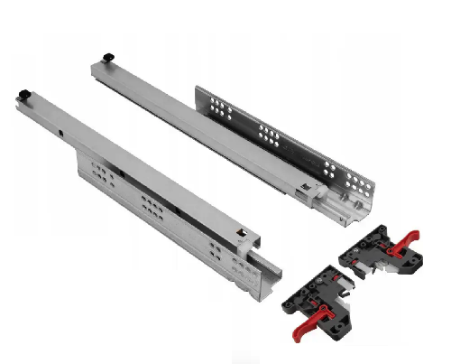 Направляющая MODERN SLIDE нижнего крепления полного выдвижения L-400 PUSH TO OPEN