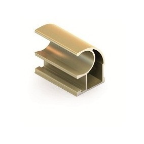 Вертик. профіль 3 мат.золото ARISTO ЕКО 5,2м