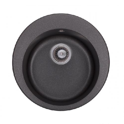 Мийка VITORIA  black shine (D=500mm.)